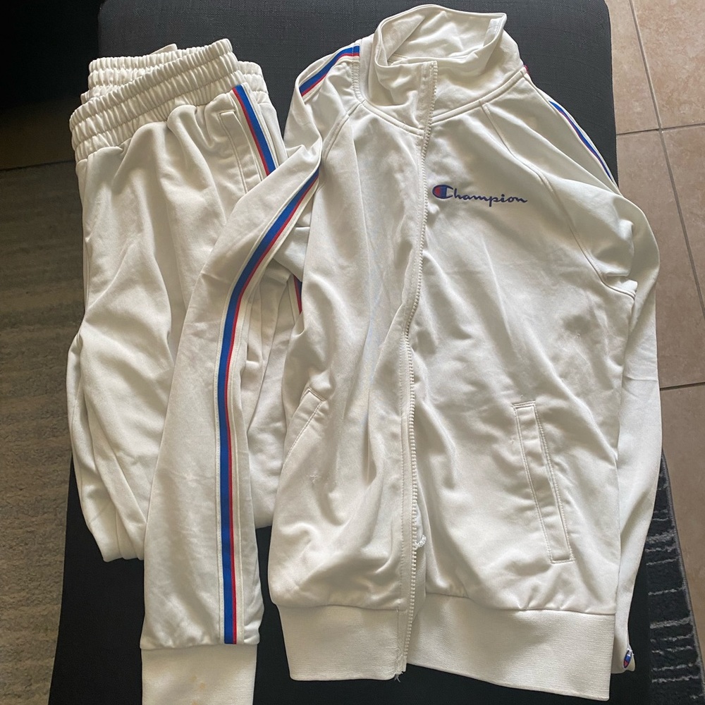 Champion matching sweat suit